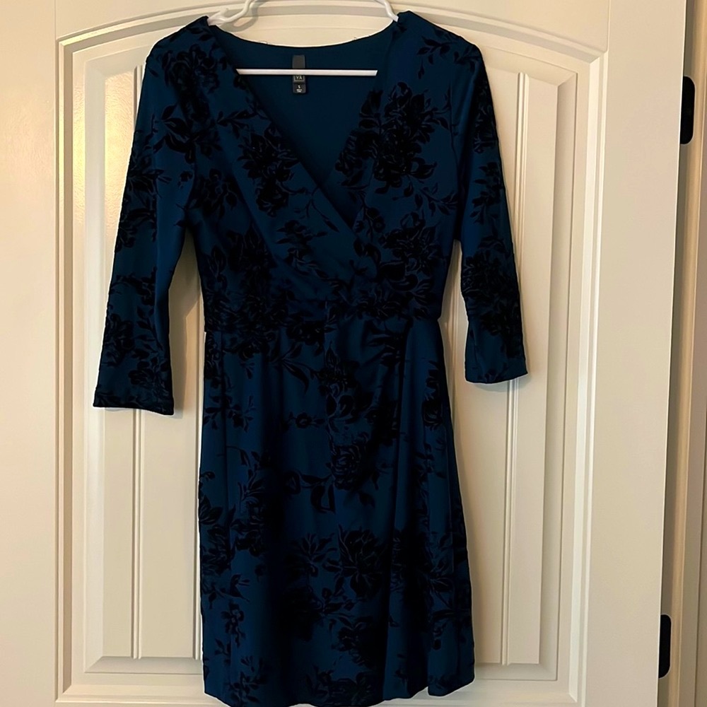 Alya Sz S Faux Wrap Dress